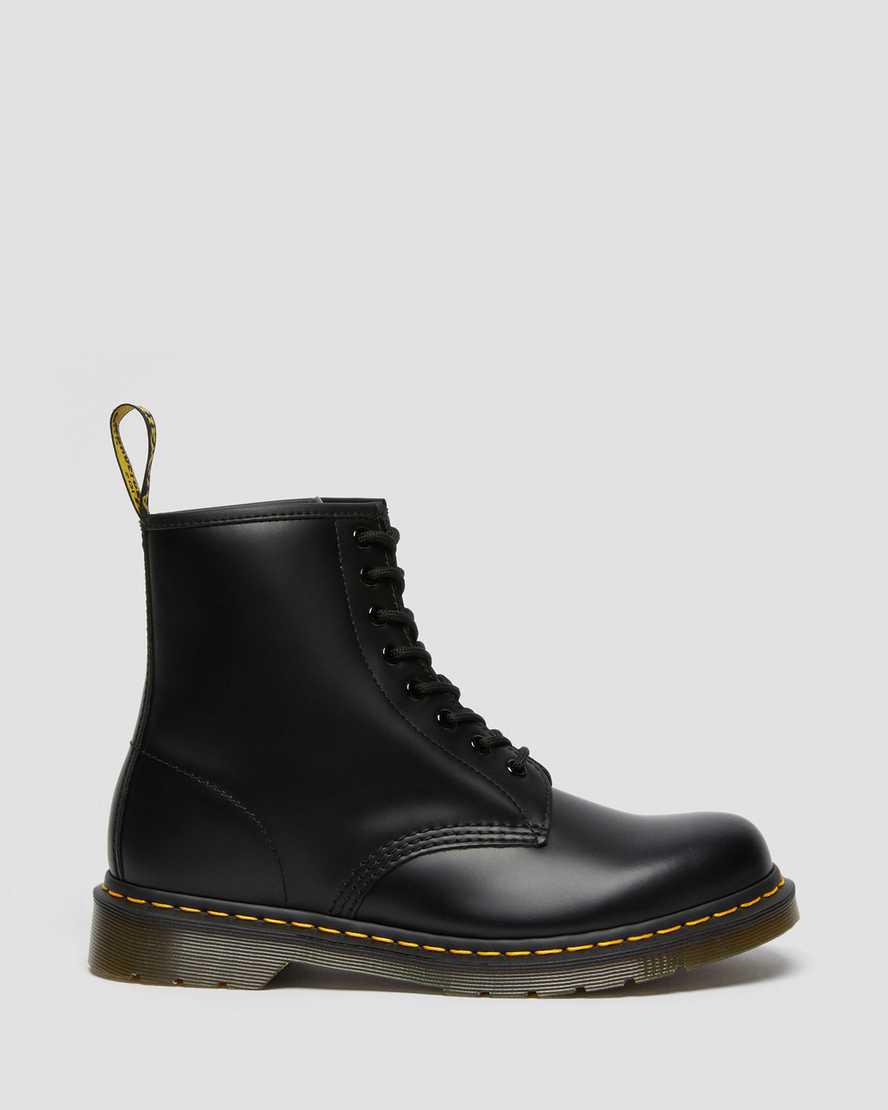 Dr Martens 1460 Smooth Deri Dantel Up Erkek Bilek Boy Bot Siyah  Türkiye |  23085-DIQN