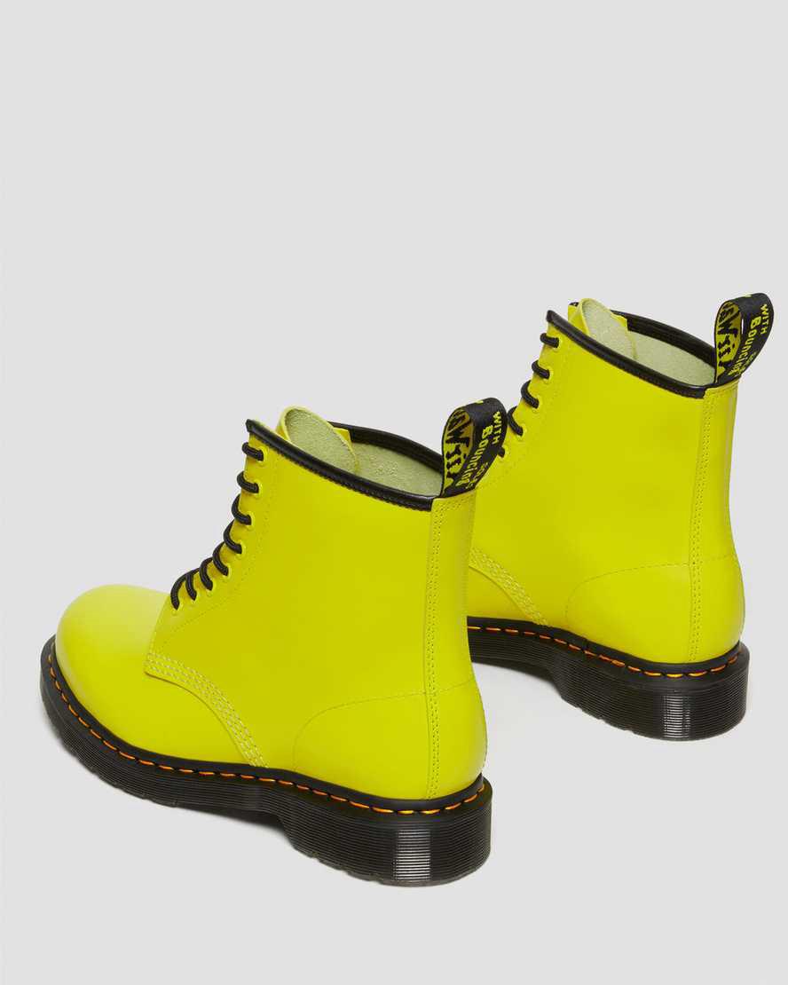 Dr Martens 1460 Smooth Deri Dantel Up Erkek Originals Boots Sarı  Türkiye |  36054-WBNF