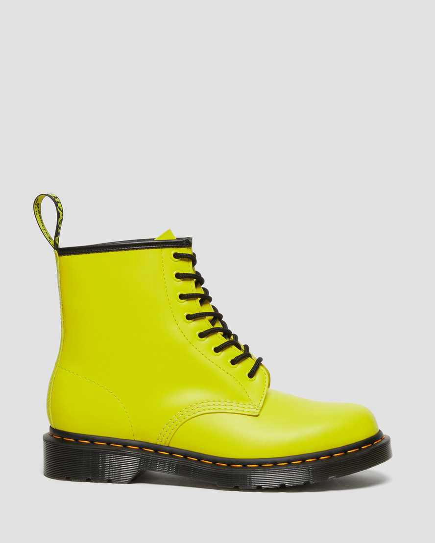 Dr Martens 1460 Smooth Deri Dantel Up Erkek Originals Boots Sarı  Türkiye |  36054-WBNF