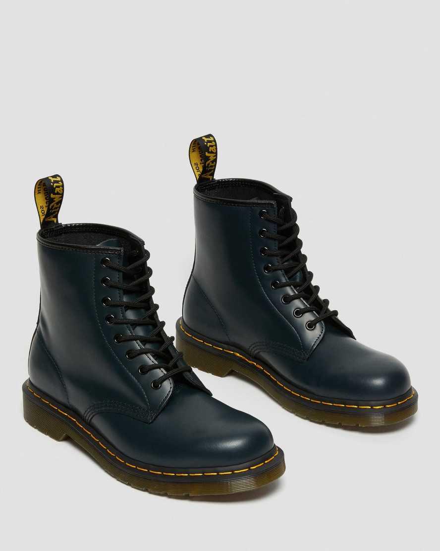 Dr Martens 1460 Smooth Deri Dantel Up Erkek Bilek Boy Bot Lacivert  Türkiye |  61908-YWBU