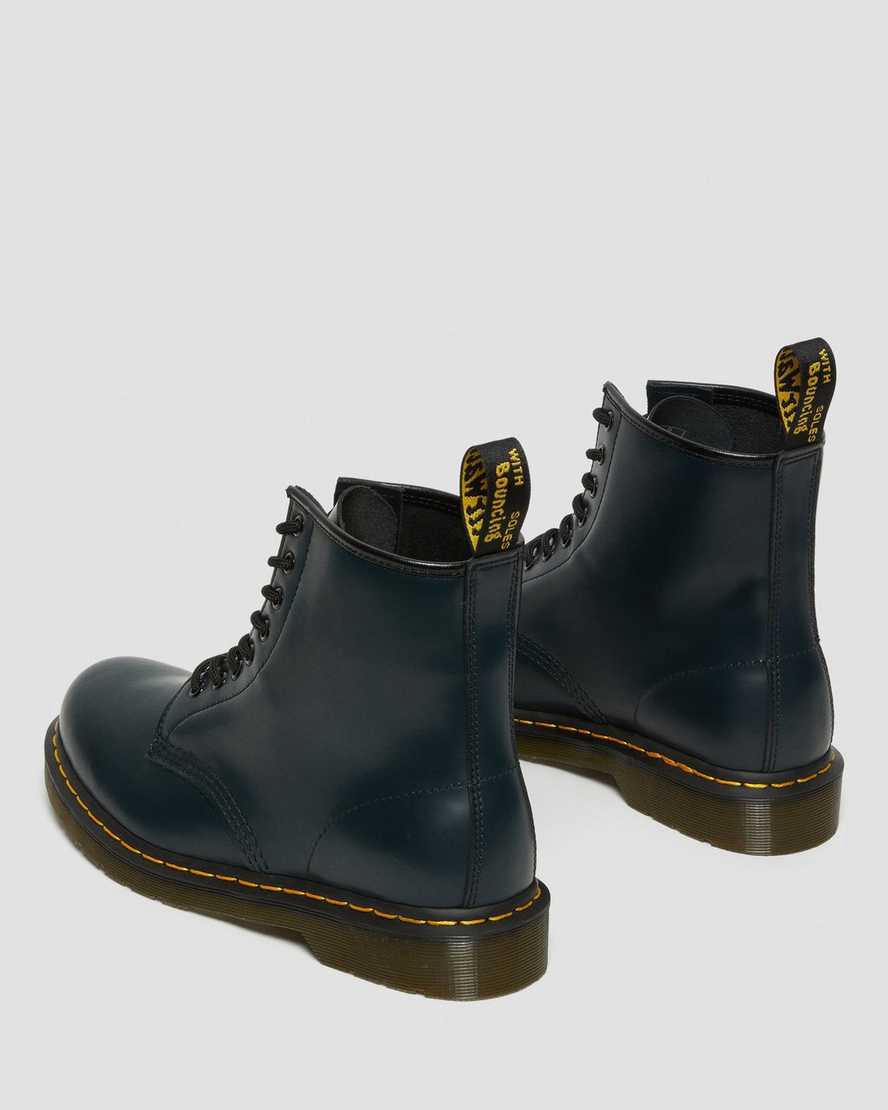 Dr Martens 1460 Smooth Deri Dantel Up Erkek Bilek Boy Bot Lacivert  Türkiye |  61908-YWBU