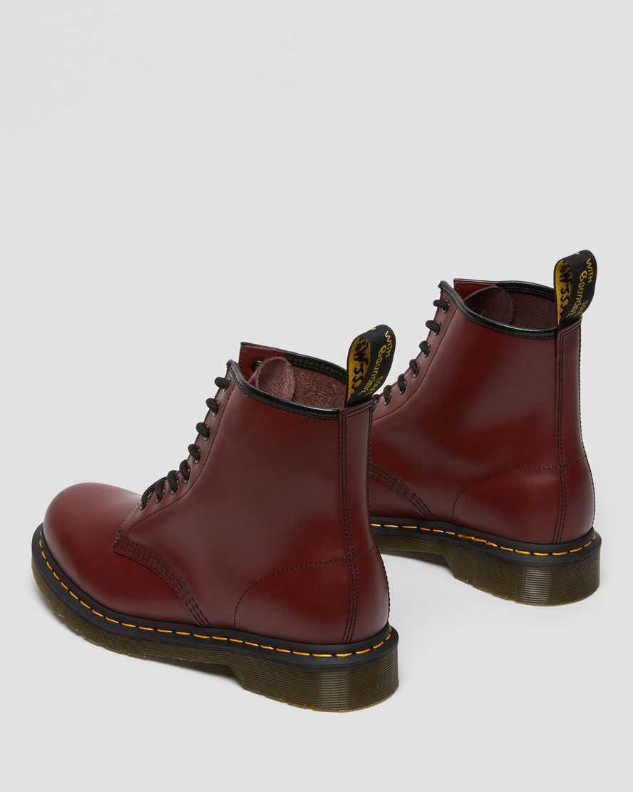 Dr Martens 1460 Smooth Deri Dantel Up Erkek Bilek Boy Bot Kırmızı  Türkiye |  76304-XFZA