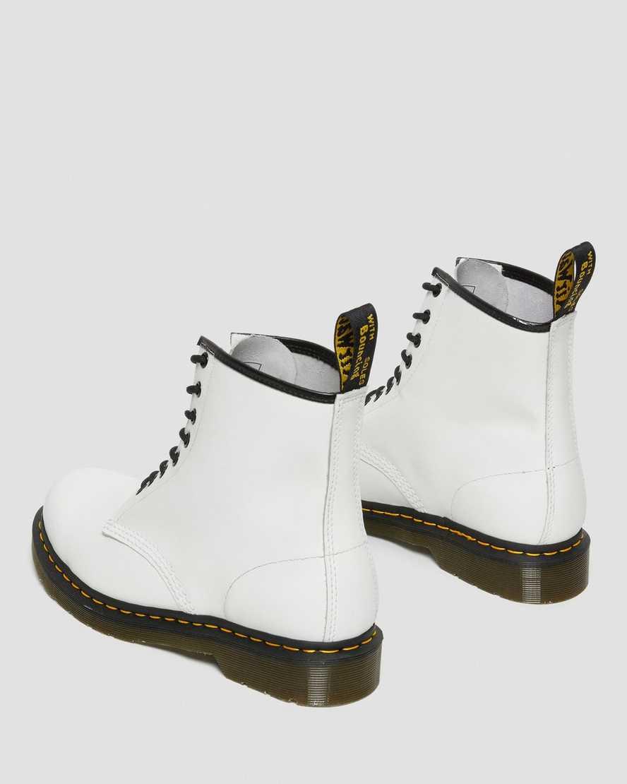 Dr Martens 1460 Smooth Deri Dantel Up Erkek Bilek Boy Bot Beyaz  Türkiye |  81436-MFVG