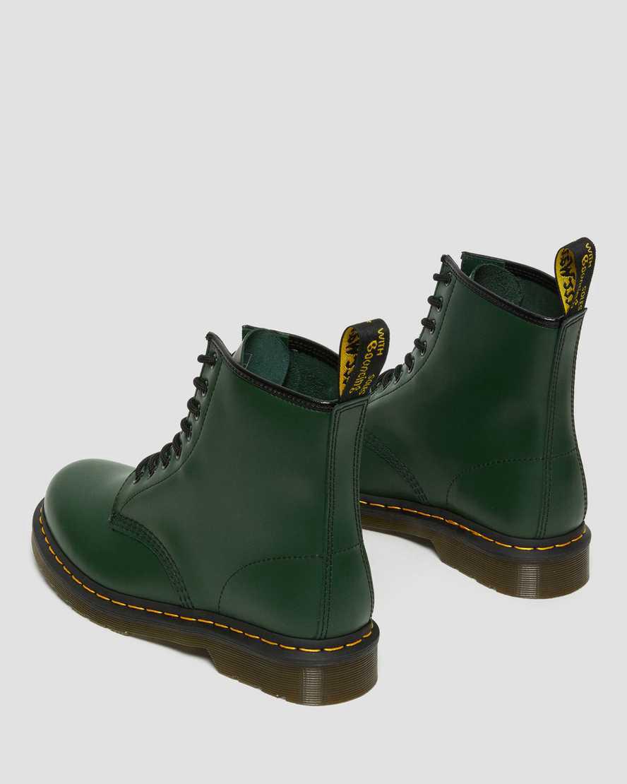 Dr Martens 1460 Smooth Deri Dantel Up Erkek Bilek Boy Bot Yeşil  Türkiye |  90746-VPIA