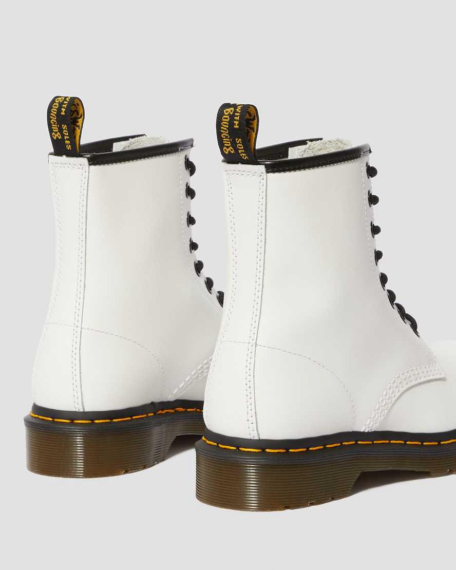 Dr Martens 1460 Smooth Deri Dantel Up Kadın Bilek Boy Bot Beyaz  Türkiye |  35921-GVKI