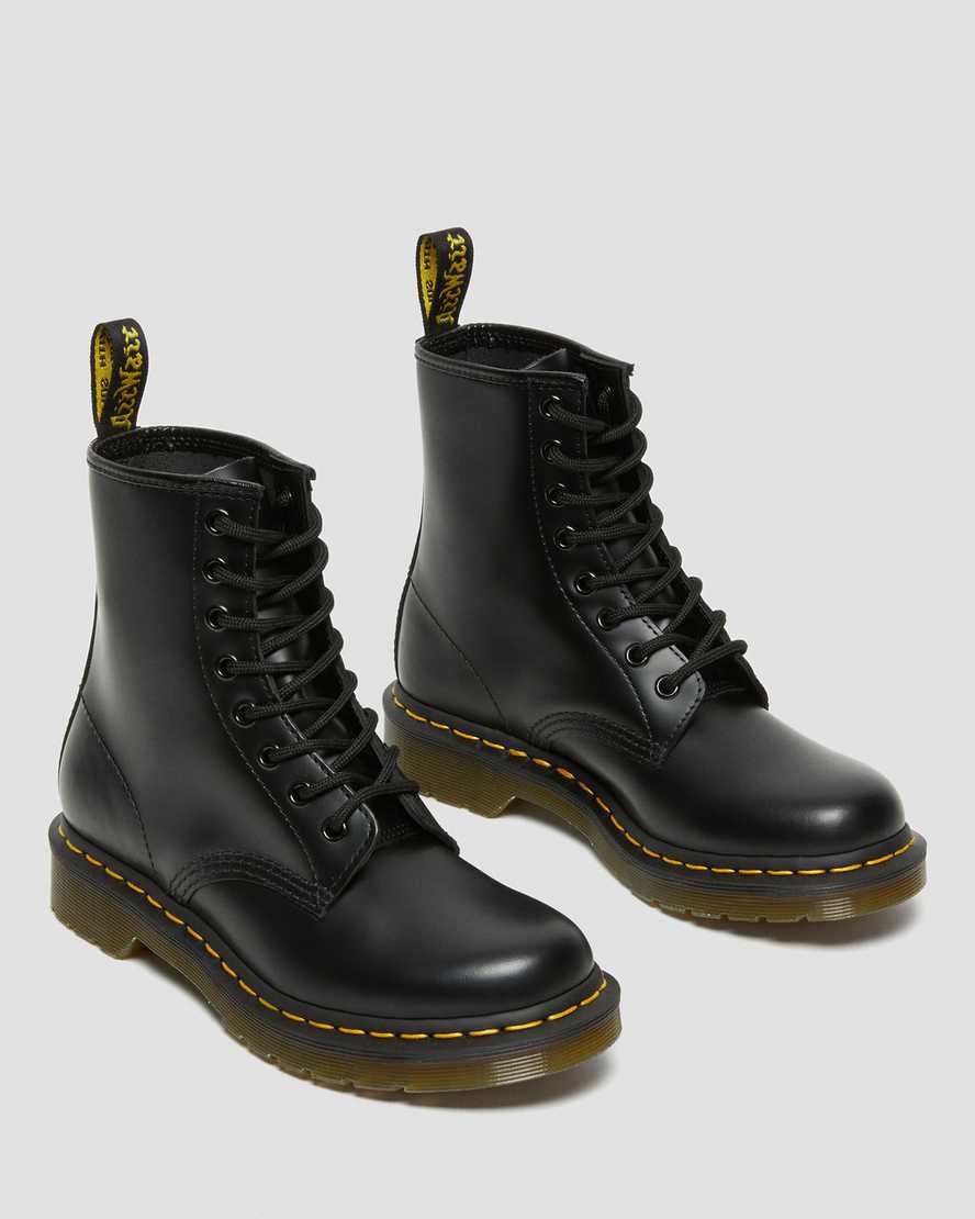 Dr Martens 1460 Smooth Deri Dantel Up Kadın Bilek Boy Bot Siyah  Türkiye |  80461-NIPF