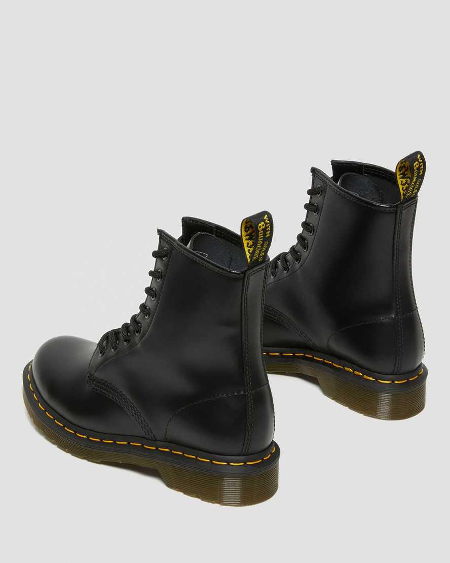 Dr Martens 1460 Smooth Deri Dantel Up Kadın Bilek Boy Bot Siyah  Türkiye |  80461-NIPF