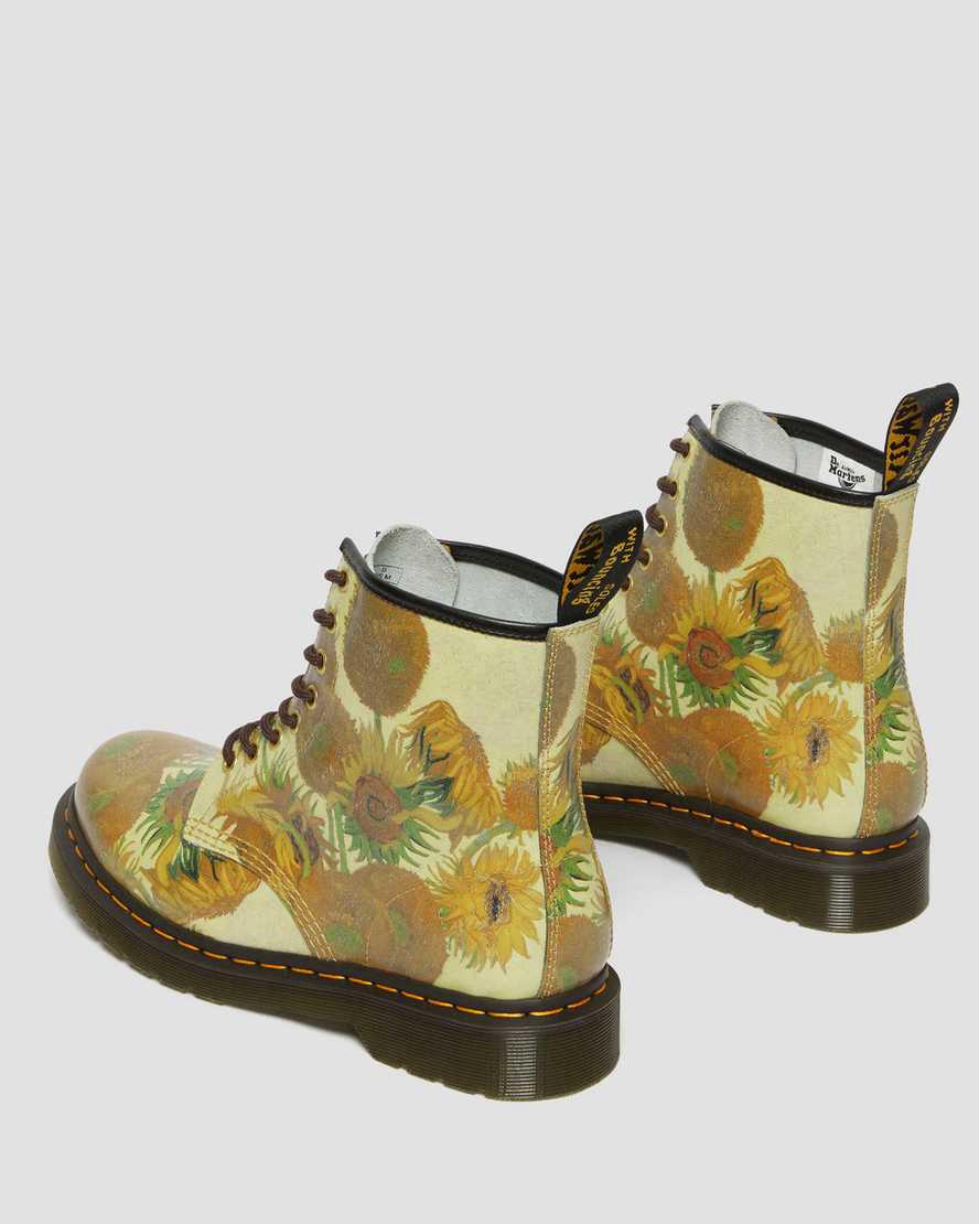 Dr Martens 1460 The National Gallery Van Gogh Erkek Bağcıklı Bot Sarı  Türkiye |  21495-XICD