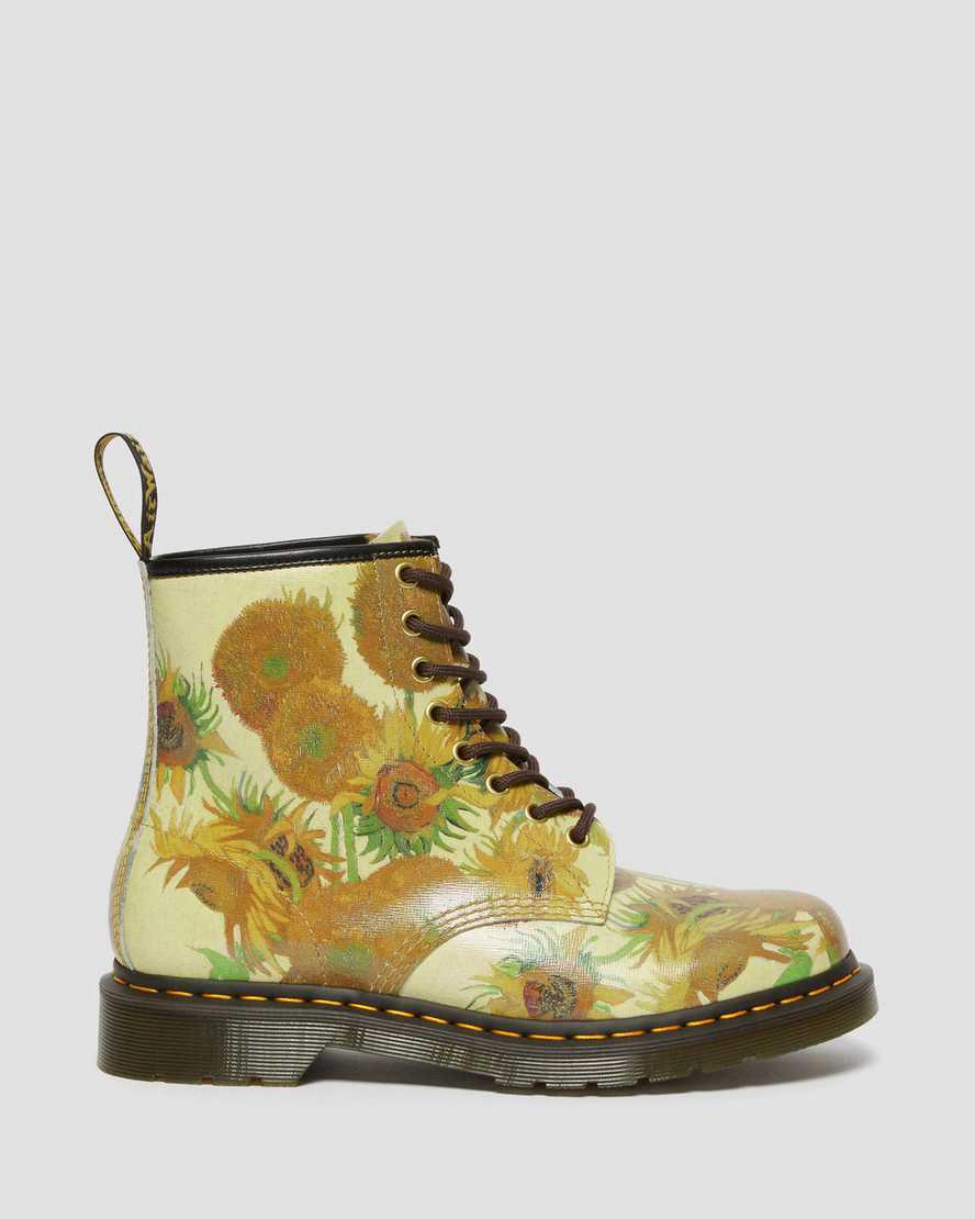 Dr Martens 1460 The National Gallery Van Gogh Erkek Bağcıklı Bot Sarı  Türkiye |  21495-XICD