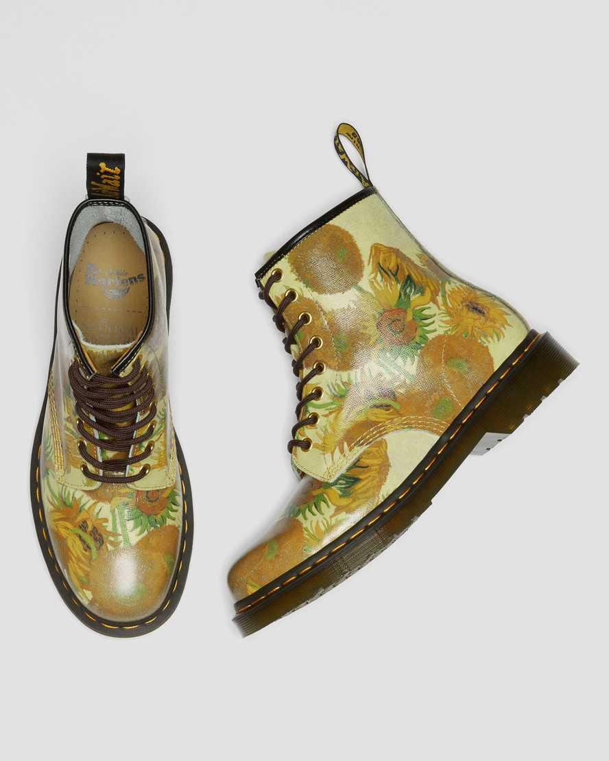 Dr Martens 1460 The National Gallery Van Gogh Erkek Bağcıklı Bot Sarı  Türkiye |  21495-XICD