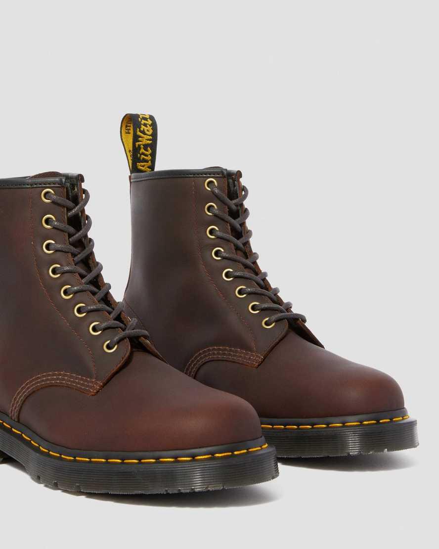 Dr Martens 1460 Wintergrip Dantel Up Erkek Bilek Boy Bot Kahverengi  Türkiye |  07321-XJYO