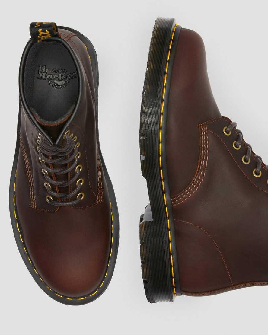 Dr Martens 1460 Wintergrip Dantel Up Erkek Bilek Boy Bot Kahverengi  Türkiye |  07321-XJYO