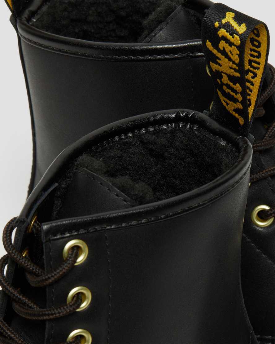 Dr Martens 1460 Wintergrip Deri Dantel Up Erkek Bilek Boy Bot Siyah  Türkiye |  40923-YRIL