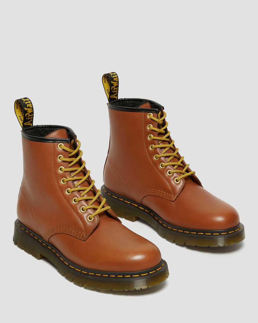 Dr Martens 1460 Wintergrip Deri Dantel Up Kadın Kışlık Botlar Kahverengi  Türkiye |  59187-SWPK