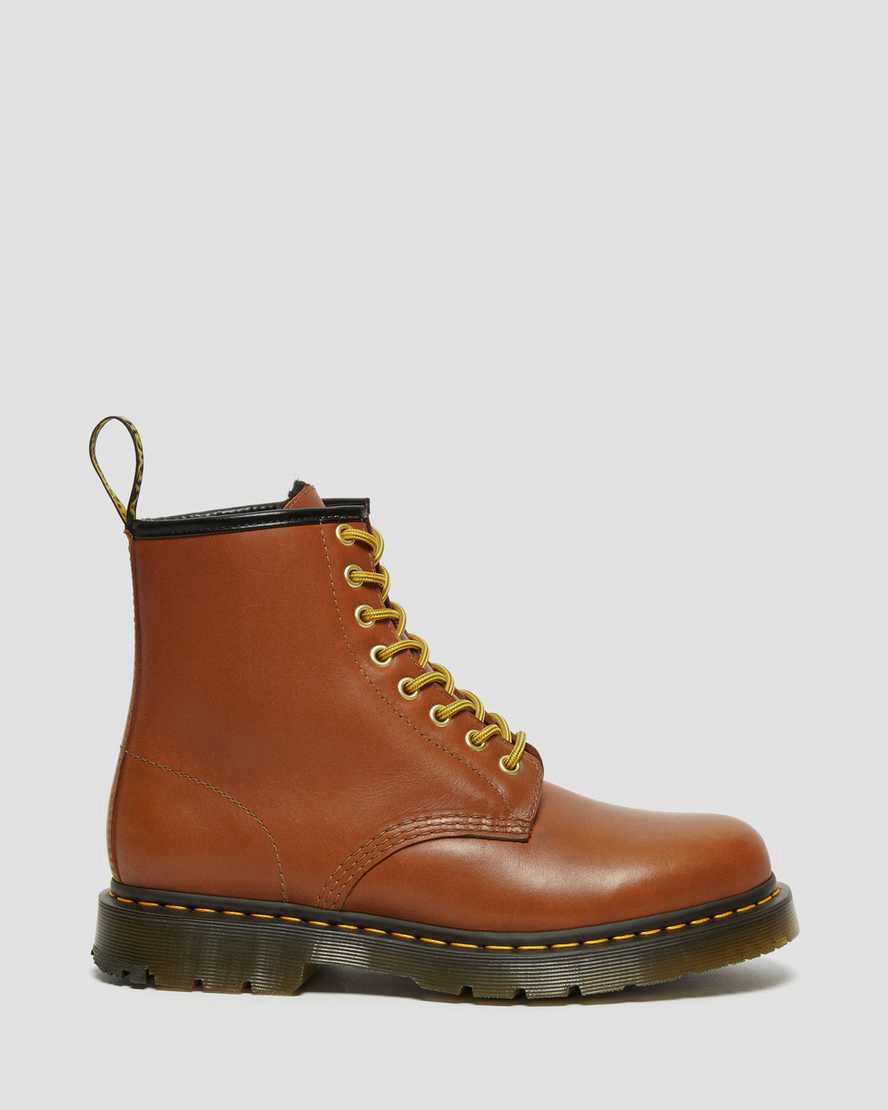 Dr Martens 1460 Wintergrip Deri Dantel Up Kadın Kışlık Botlar Kahverengi  Türkiye |  59187-SWPK