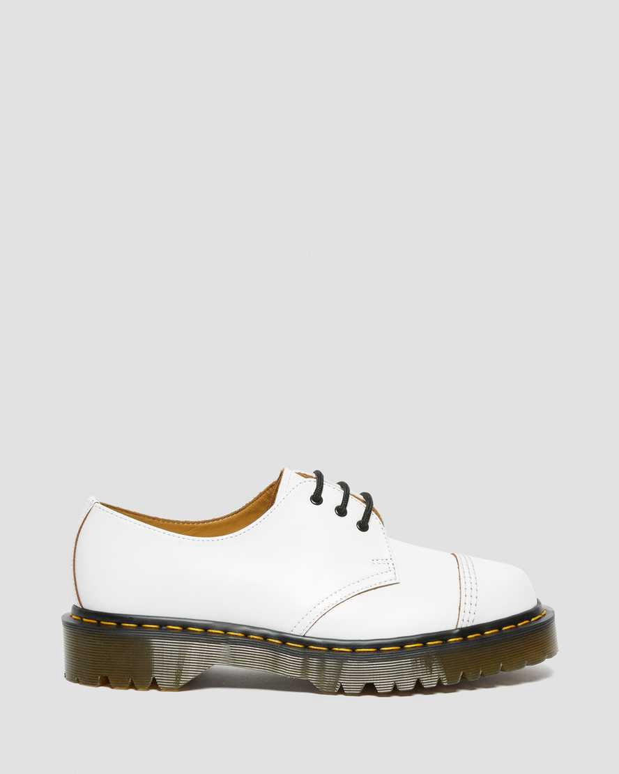 Dr Martens 1461 Bex Made in England Burunlu Cap Erkek Oxford Ayakkabı Beyaz  Türkiye |  12948-JNOR