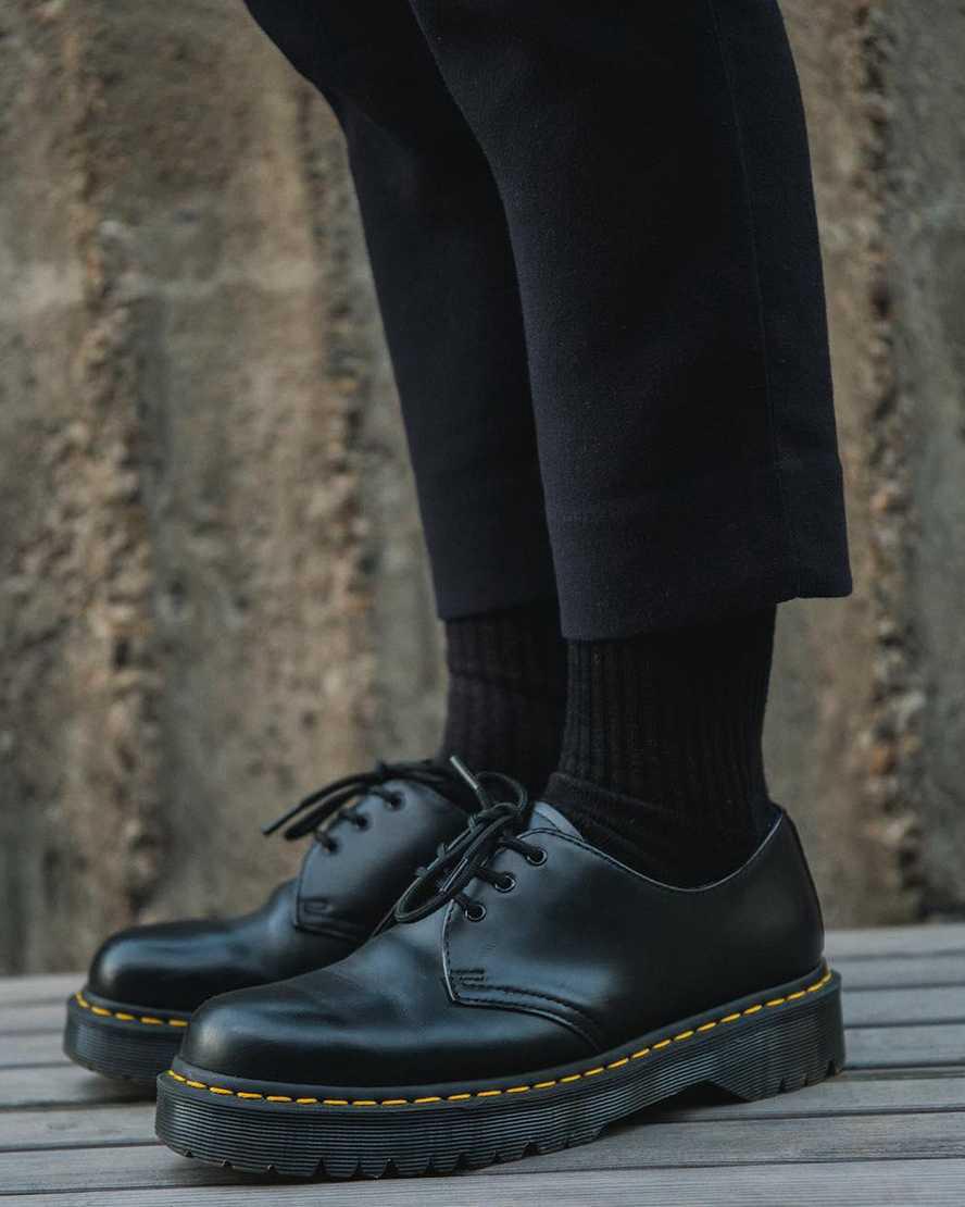 Dr Martens 1461 Bex Smooth Deri Erkek Oxford Ayakkabı Siyah  Türkiye |  12608-FRYO