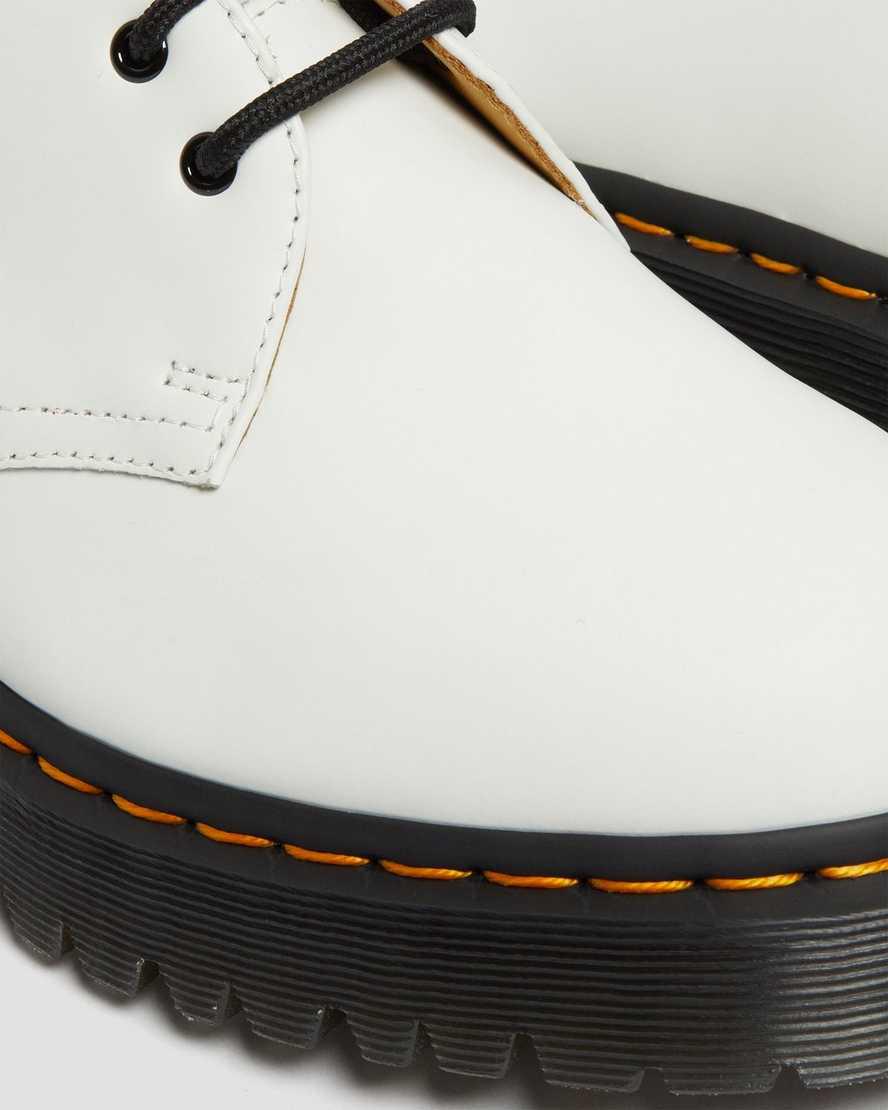 Dr Martens 1461 Bex Smooth Deri Oxford Kadın Platform Ayakkabı Beyaz  Türkiye |  74895-XPEU