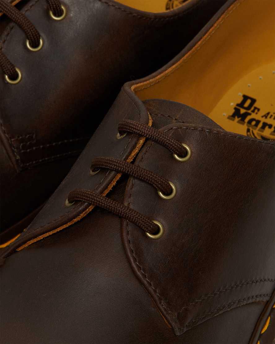 Dr Martens 1461 Crazy Horse Deri Erkek Oxford Ayakkabı Kahverengi  Türkiye |  15798-BVFA