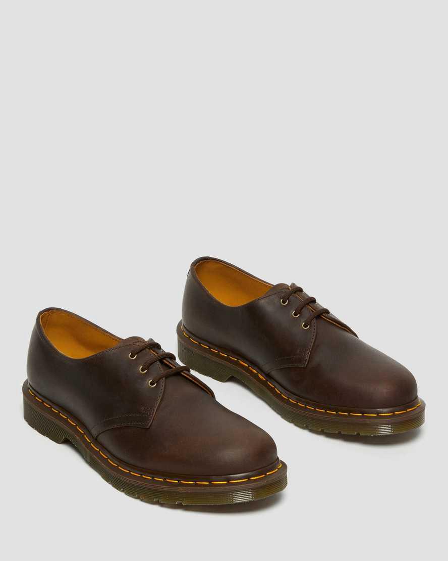 Dr Martens 1461 Crazy Horse Deri Erkek Oxford Ayakkabı Kahverengi  Türkiye |  15798-BVFA