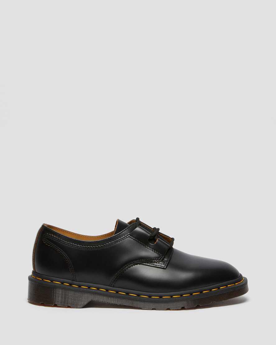 Dr Martens 1461 Ghillie Deri Erkek Oxford Ayakkabı Siyah  Türkiye |  49130-VXZB