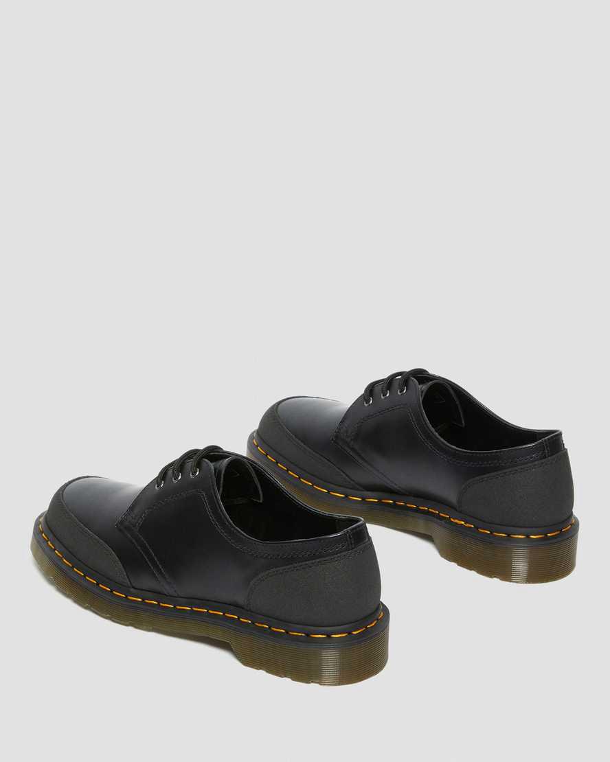 Dr Martens 1461 Guard Panel Deri Erkek Oxford Ayakkabı Black/Dual Original  Türkiye |  85204-MCTY