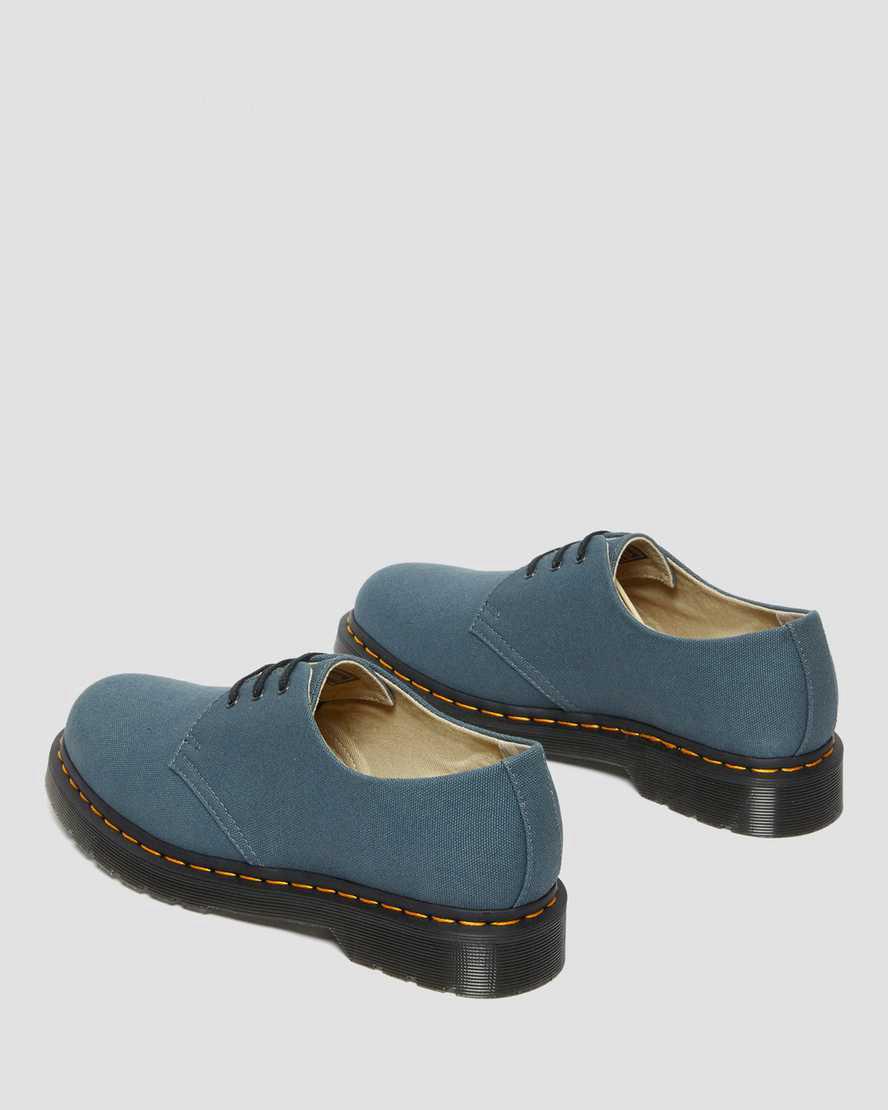 Dr Martens 1461 Kanvas Erkek Oxford Ayakkabı Gri  Türkiye |  13067-OKSH