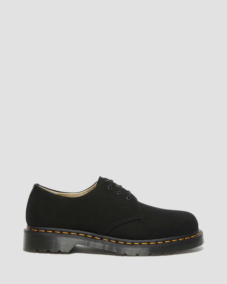 Dr Martens 1461 Kanvas Erkek Oxford Ayakkabı Siyah  Türkiye |  94138-MCGO