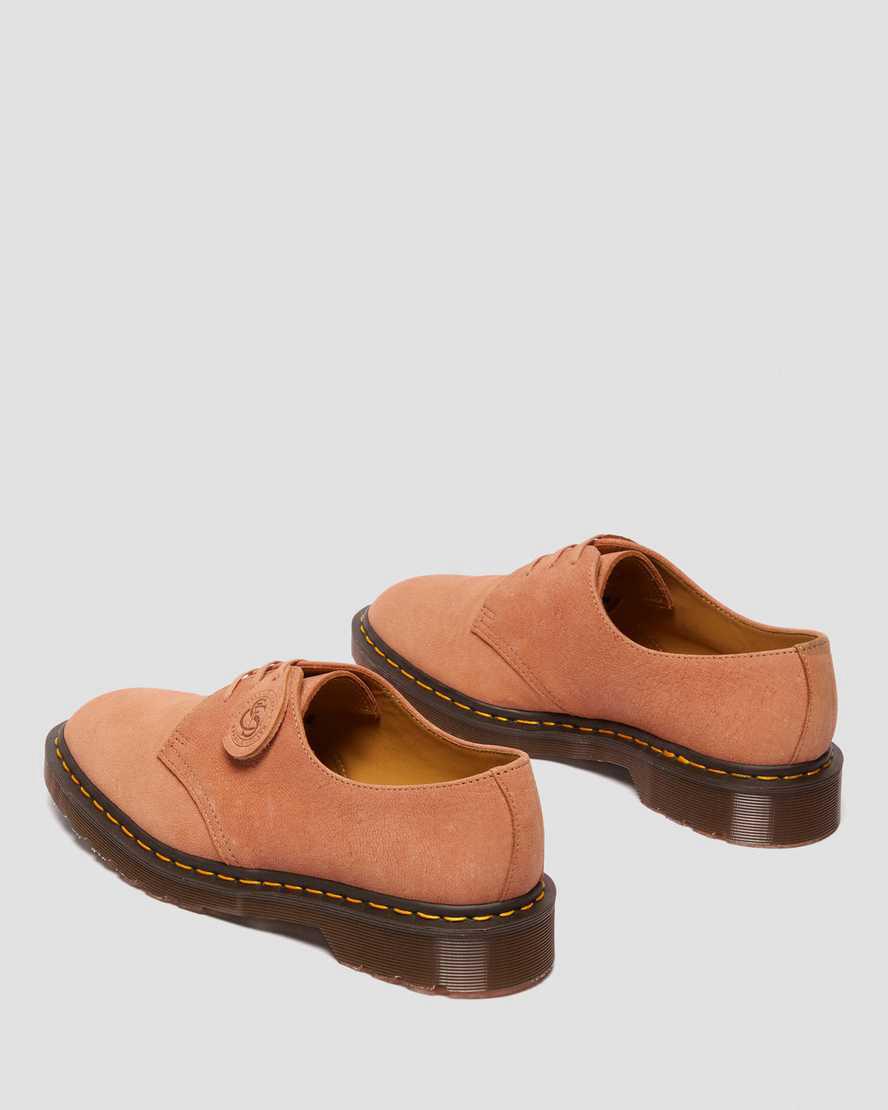 Dr Martens 1461 Made in England Nubuck Deri Erkek Oxford Ayakkabı Pembe  Türkiye |  02195-MJHA