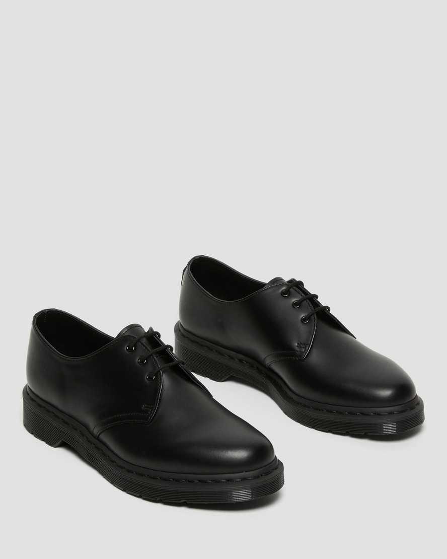 Dr Martens 1461 Mono Smooth Deri Erkek Oxford Ayakkabı Siyah  Türkiye |  09263-TFNY