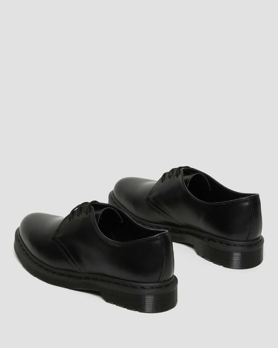 Dr Martens 1461 Mono Smooth Deri Erkek Oxford Ayakkabı Siyah  Türkiye |  09263-TFNY