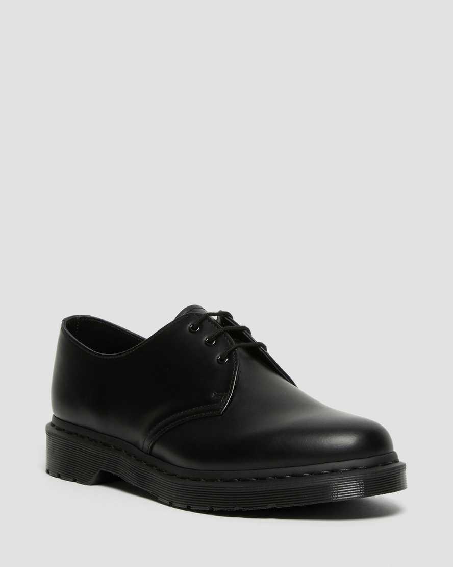 Dr Martens 1461 Mono Smooth Deri Erkek Oxford Ayakkabı Siyah  Türkiye |  09263-TFNY