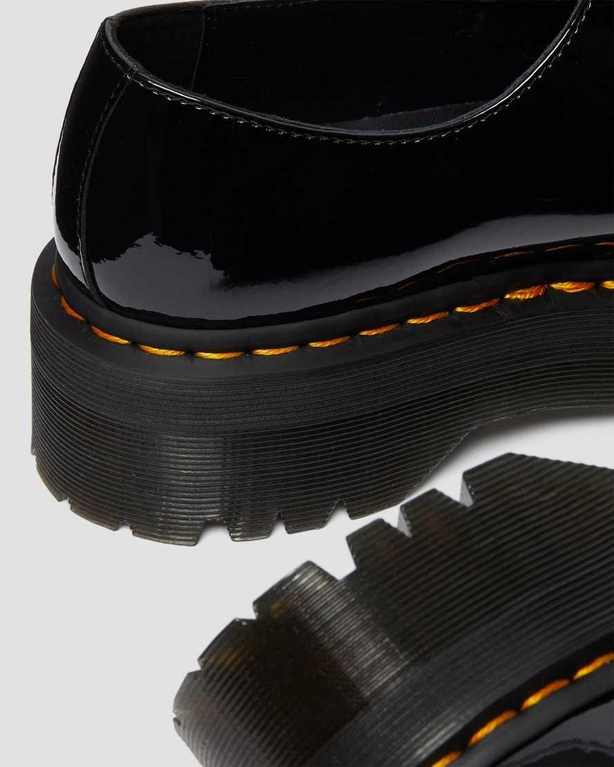 Dr Martens 1461 Rugan Deri Oxford Erkek Platform Ayakkabı Siyah  Türkiye |  05718-LMYH