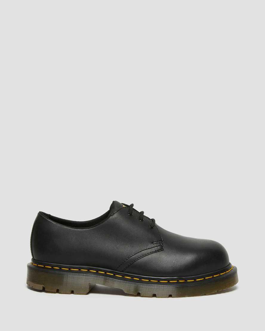 Dr Martens 1461 Slip Resistant Steel Burunlu Kadın Oxford Ayakkabı Siyah  Türkiye |  48169-IGMS