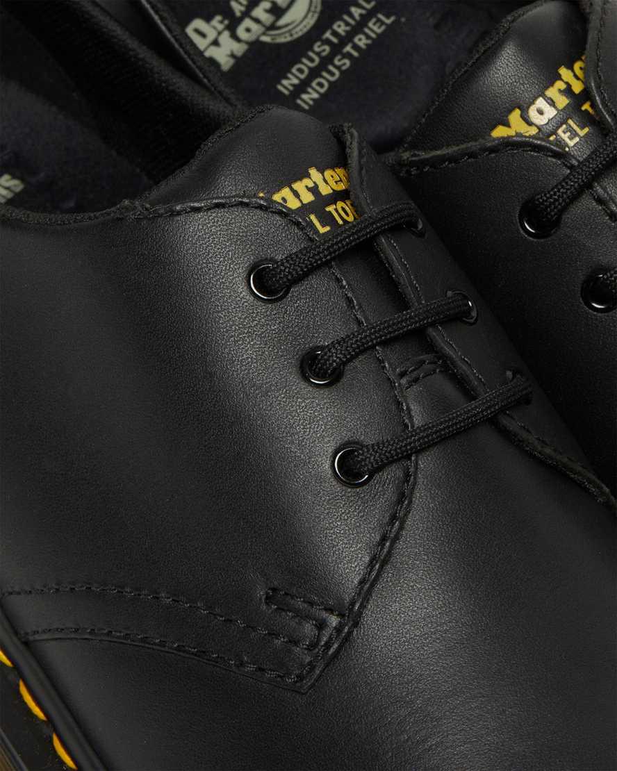 Dr Martens 1461 Slip Resistant Steel Burunlu Kadın Oxford Ayakkabı Siyah  Türkiye |  48169-IGMS