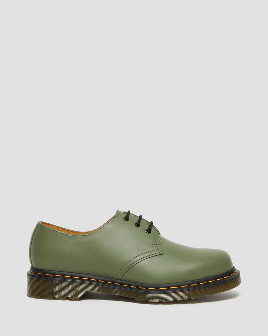 Dr Martens 1461 Smooth Deri Erkek Oxford Ayakkabı Haki Yeşil  Türkiye |  75092-NDMH