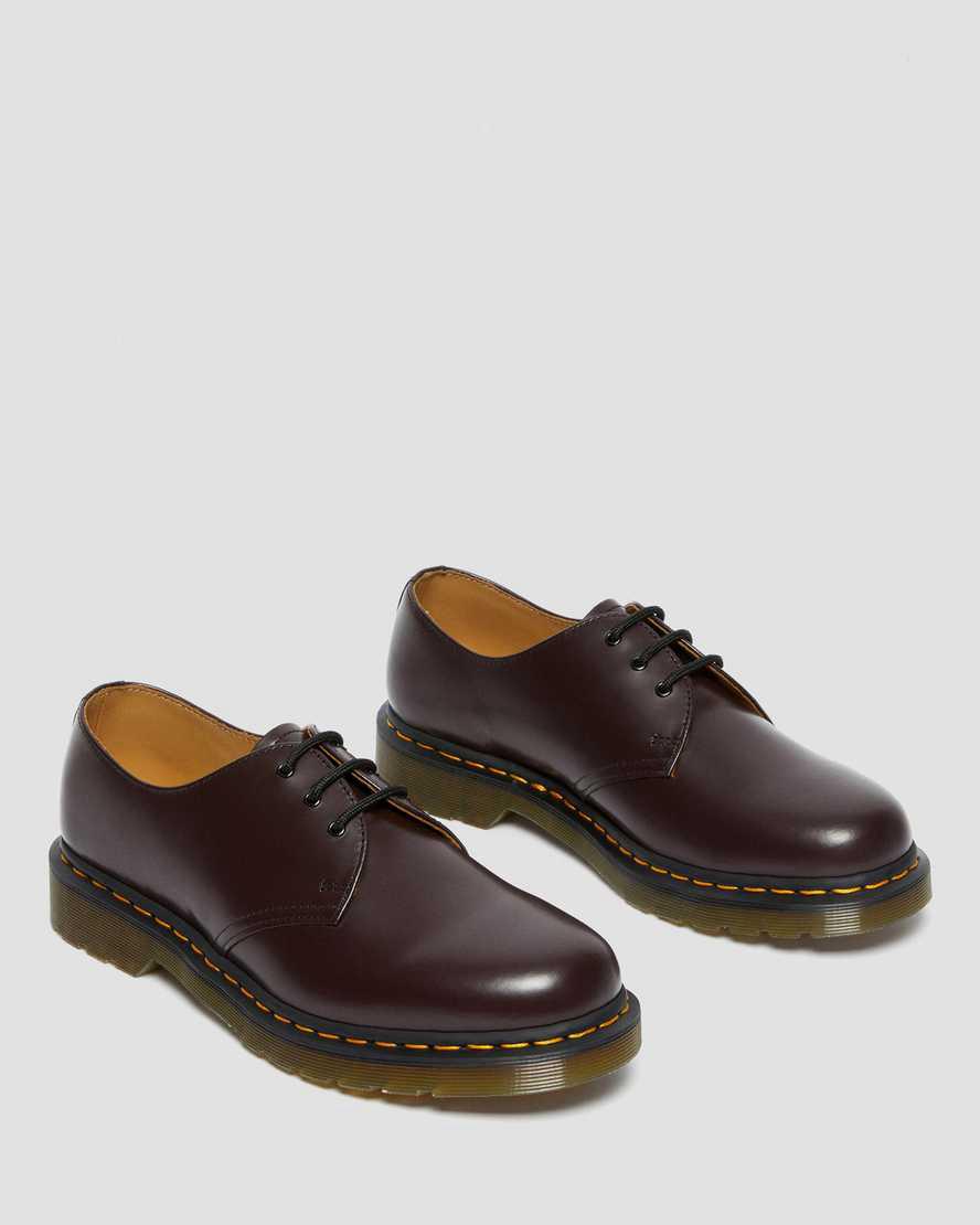 Dr Martens 1461 Smooth Deri Erkek Oxford Ayakkabı Bordo  Türkiye |  93401-UVZK