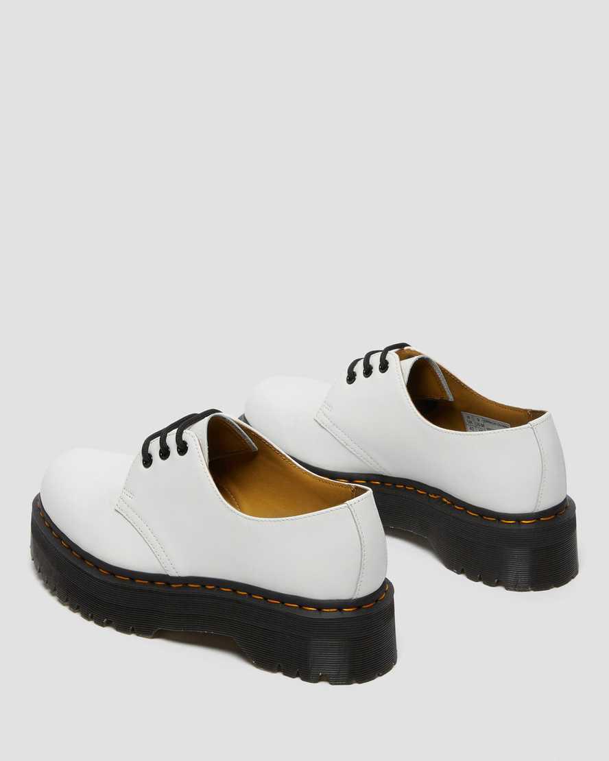 Dr Martens 1461 Smooth Deri Platform Kadın Oxford Ayakkabı Beyaz  Türkiye |  87295-ZVON