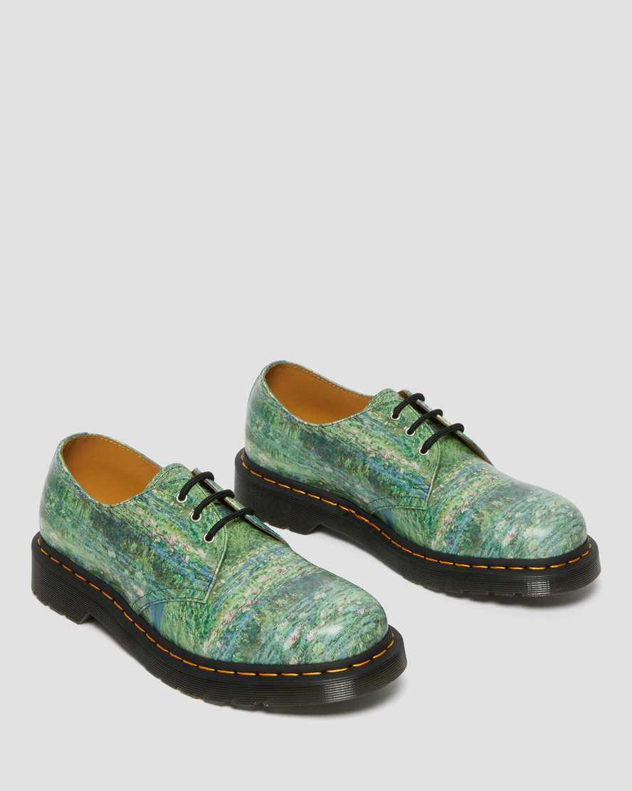 Dr Martens 1461 The National Gallery Monet Kadın Oxford Ayakkabı Yeşil  Türkiye |  29031-XLME