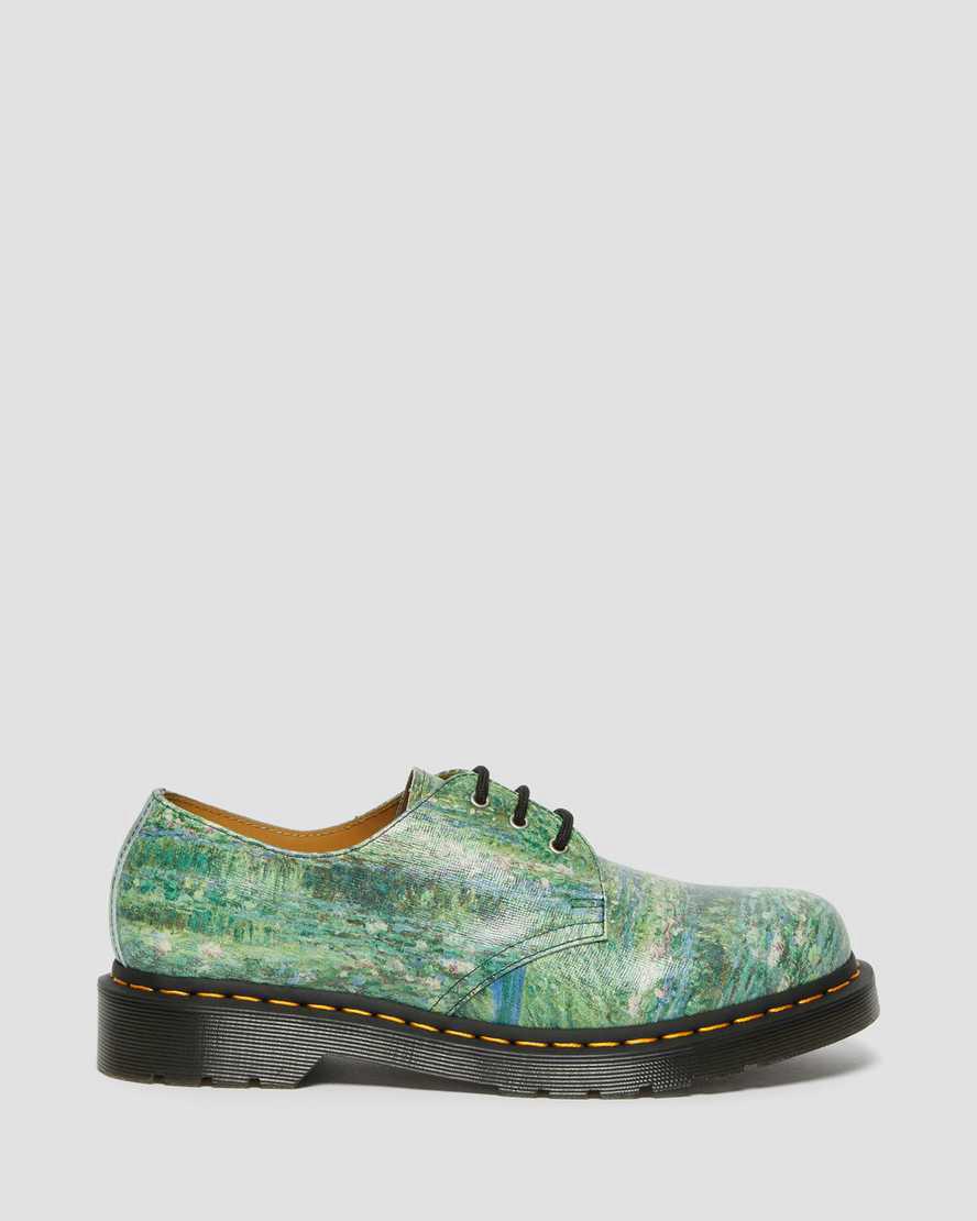 Dr Martens 1461 The National Gallery Monet Kadın Oxford Ayakkabı Yeşil  Türkiye |  29031-XLME