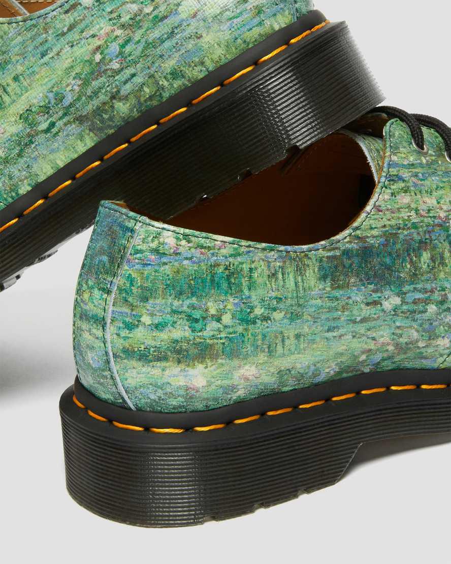 Dr Martens 1461 The National Gallery Monet Kadın Oxford Ayakkabı Yeşil  Türkiye |  29031-XLME