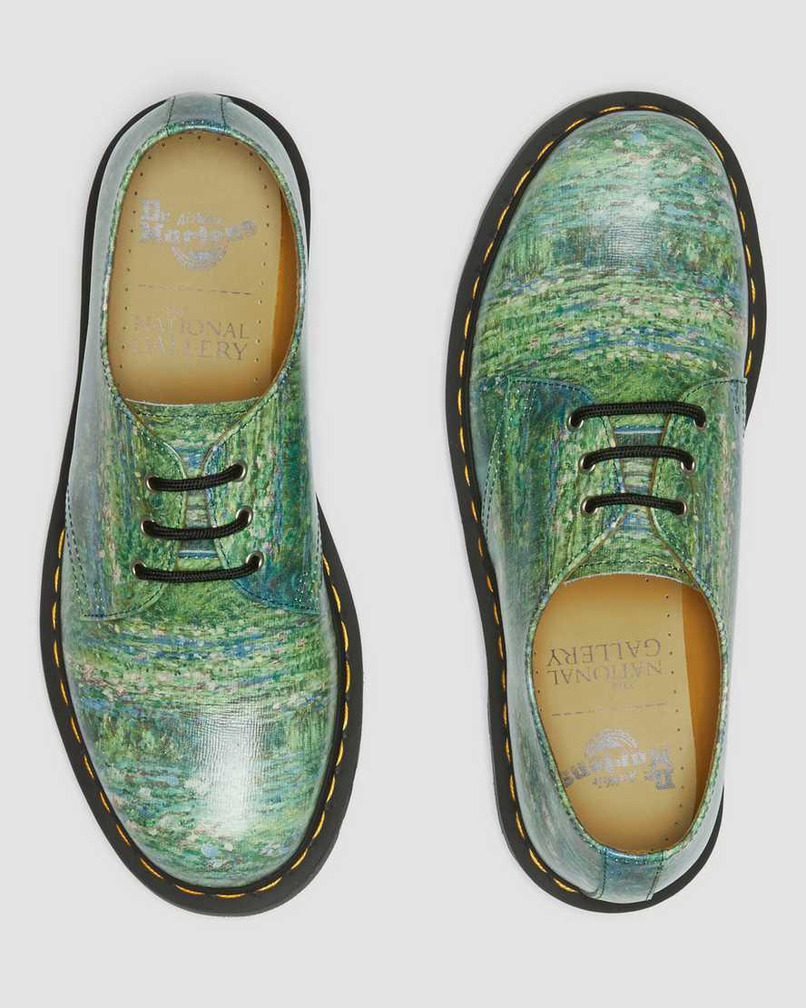 Dr Martens 1461 The National Gallery Monet Kadın Oxford Ayakkabı Yeşil  Türkiye |  29031-XLME