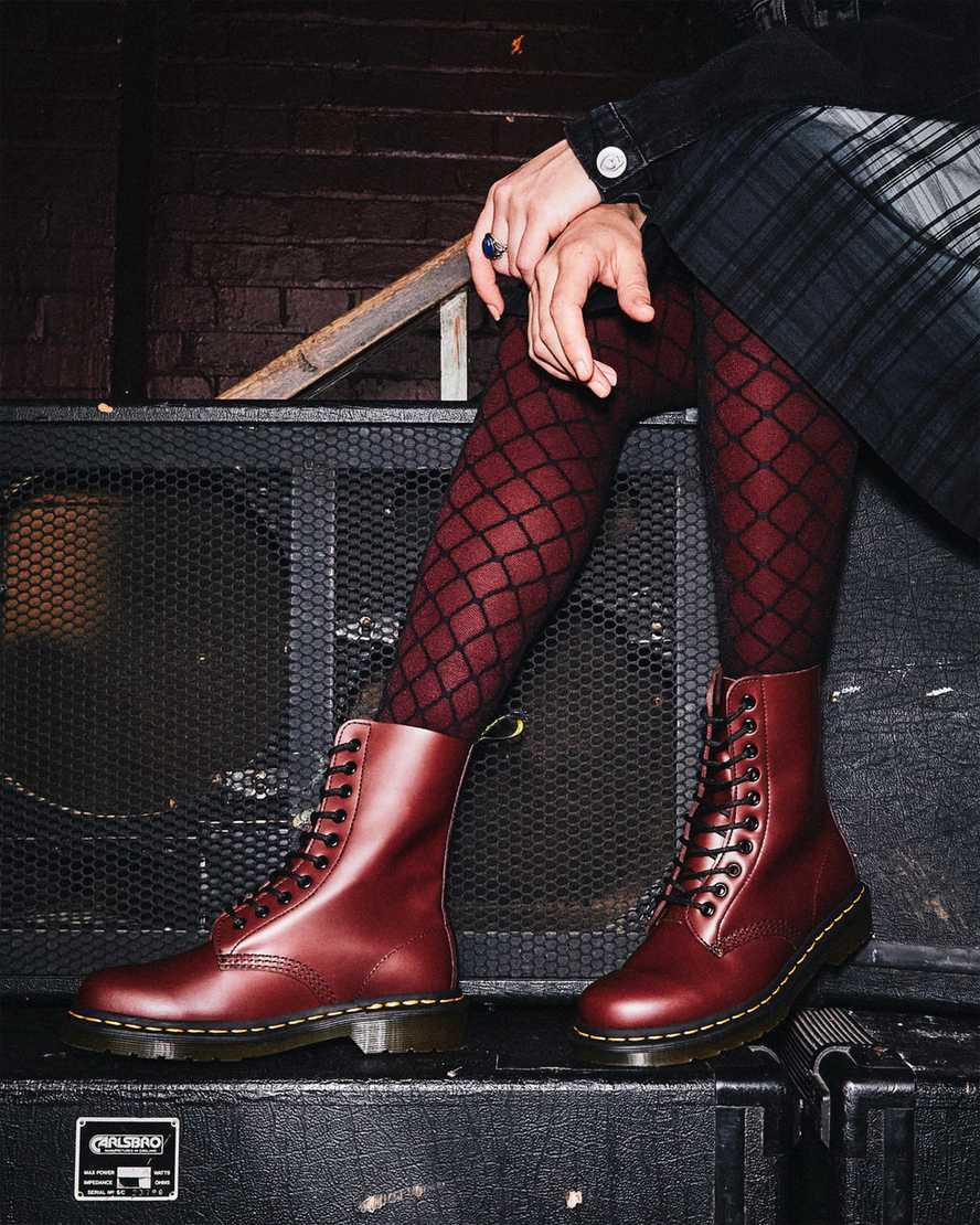 Dr Martens 1490 Smooth Deri Mid Cut Calf Erkek Originals Boots Kırmızı  Türkiye |  05379-PFRB