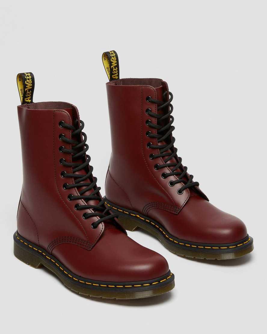 Dr Martens 1490 Smooth Deri Mid Cut Calf Erkek Originals Boots Kırmızı  Türkiye |  05379-PFRB