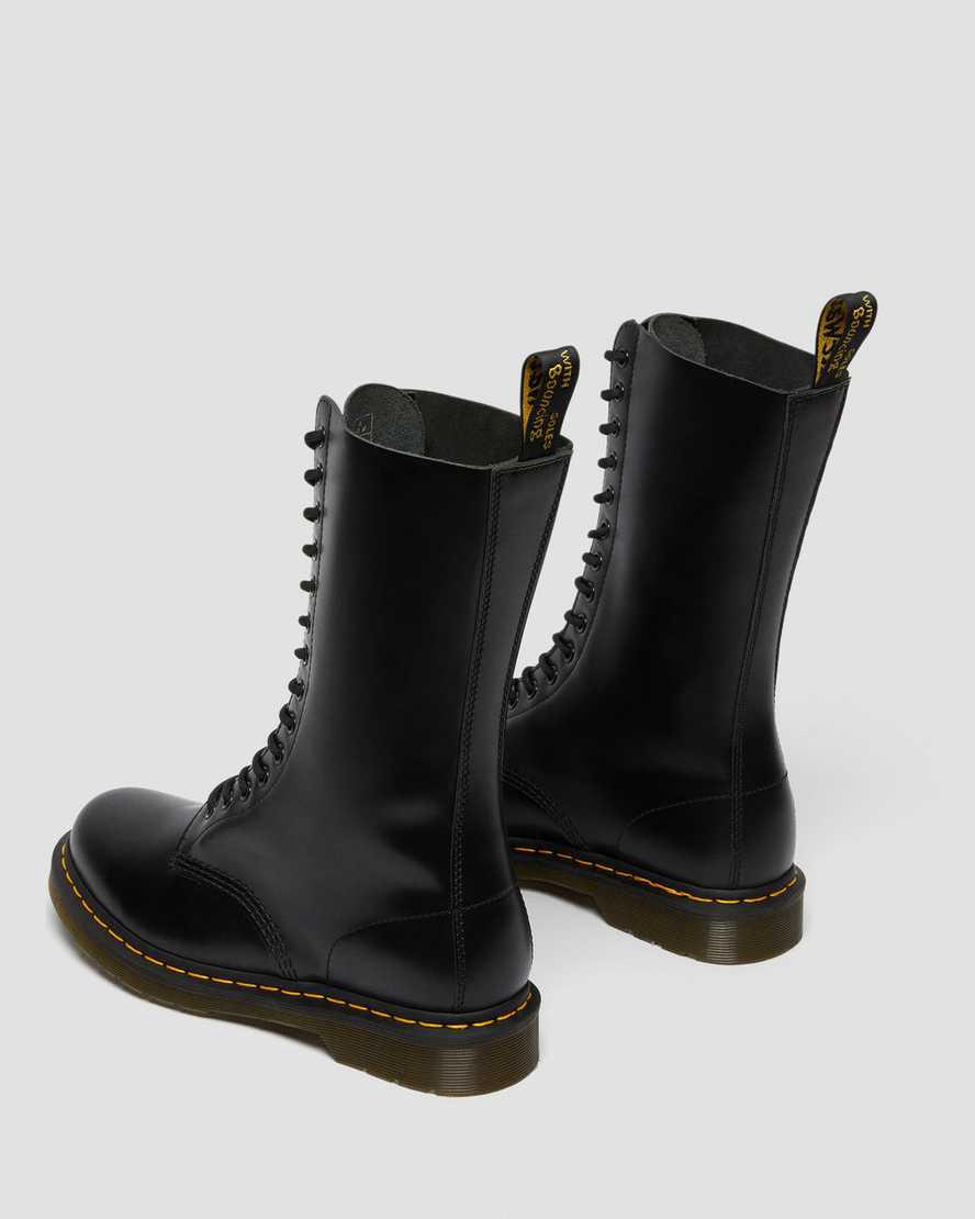 Dr Martens 1914 Smooth Deri Uzun Erkek Originals Boots Siyah  Türkiye |  26947-UXJV