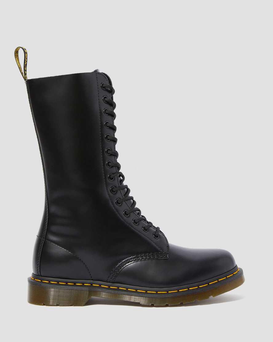 Dr Martens 1914 Smooth Deri Uzun Erkek Originals Boots Siyah  Türkiye |  26947-UXJV