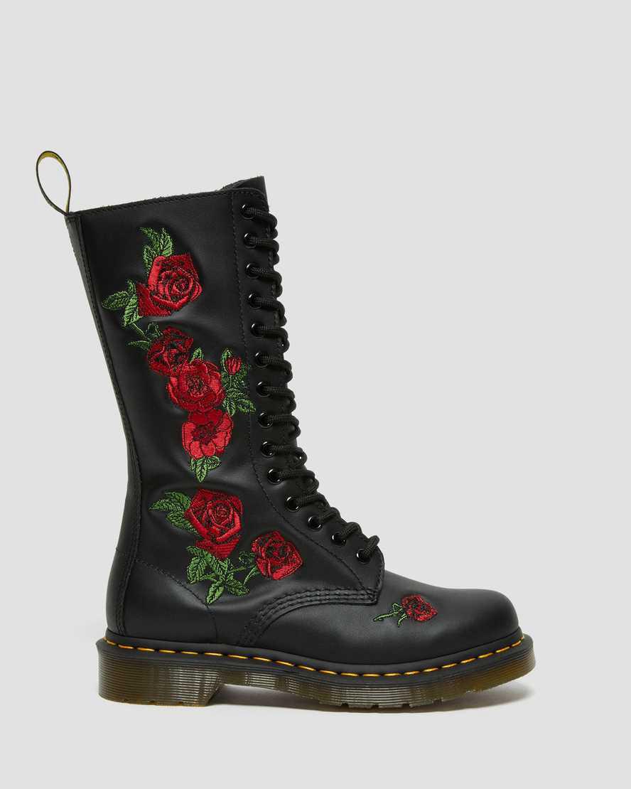 Dr Martens 1914 Vonda Deri Mid Cut Calf Kadın Originals Boots Siyah  Türkiye |  30457-XMWZ