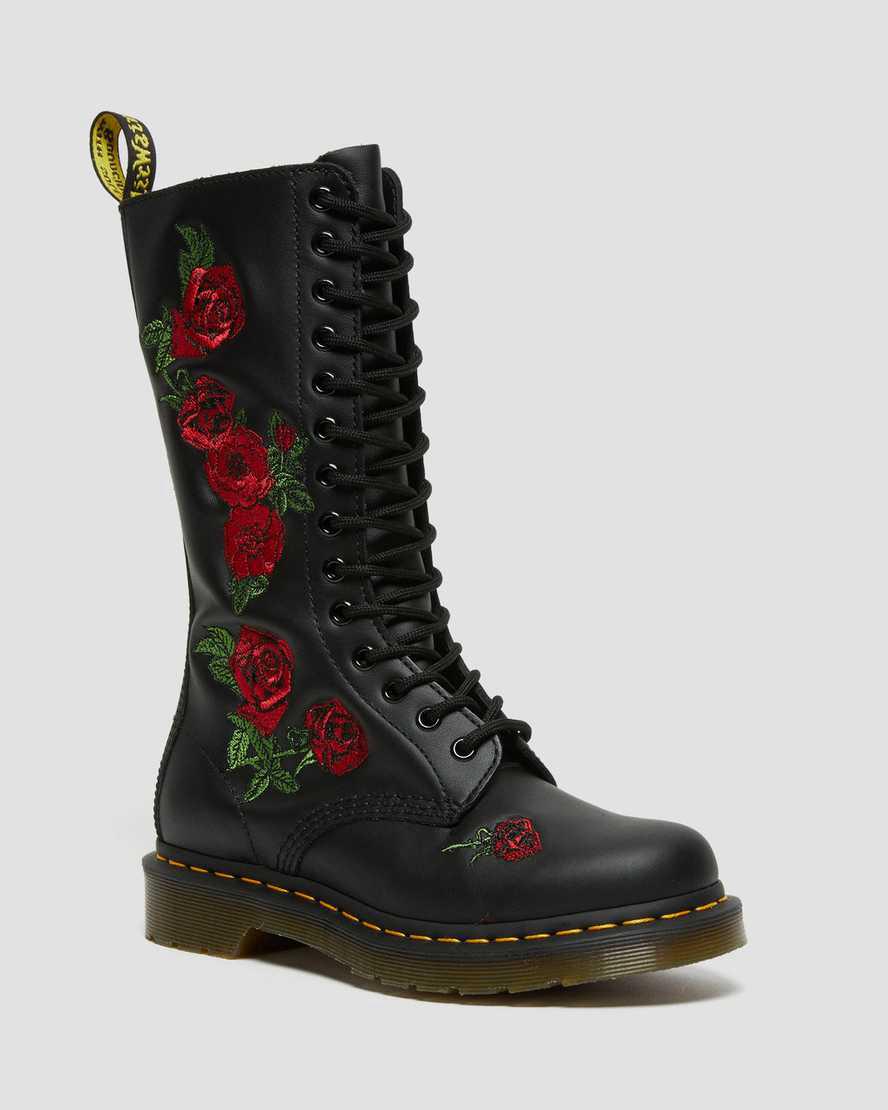 Dr Martens 1914 Vonda Deri Mid Cut Calf Kadın Originals Boots Siyah  Türkiye |  30457-XMWZ