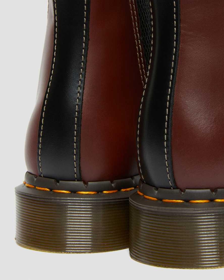 Dr Martens 2976 Abruzzo Deri Chelsea Erkek Originals Boots Brown/Black Abruzzo Wp  Türkiye |  82396-HGBS