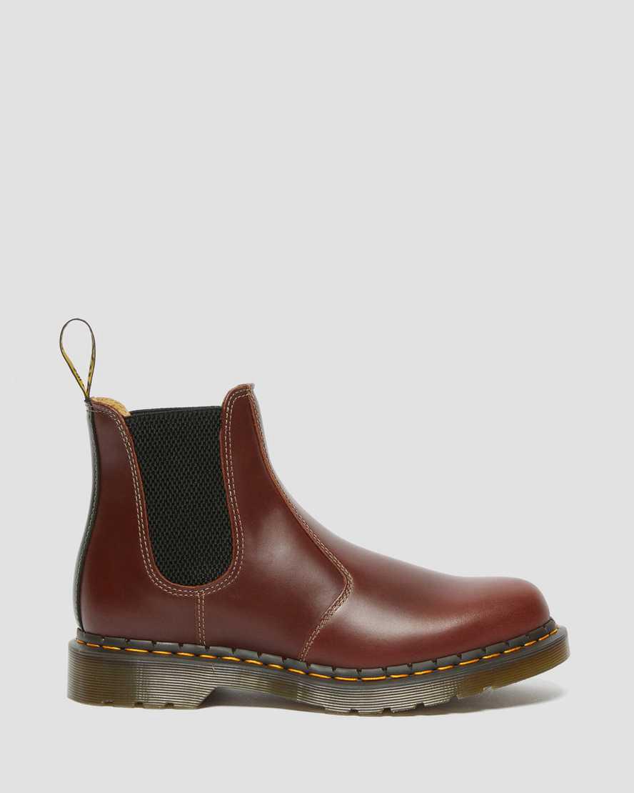 Dr Martens 2976 Abruzzo Deri Chelsea Erkek Originals Boots Brown/Black Abruzzo Wp  Türkiye |  82396-HGBS